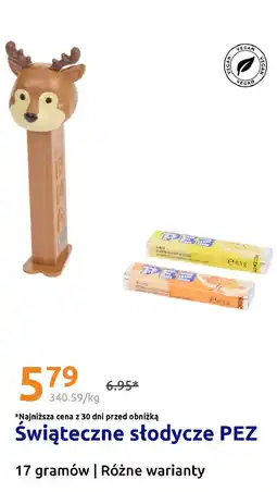 Action Świąteczne słodycze PEZ oferta