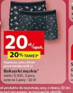 Auchan Bokserki męskie oferta