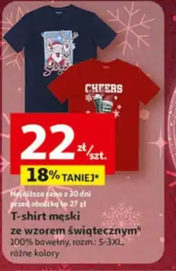 Auchan T-shirt męski oferta