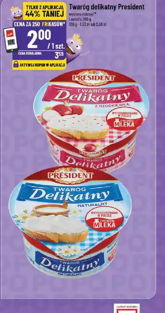 Twaróg delikatny President