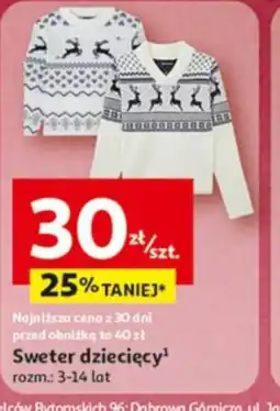 Auchan Sweter dziecięcy oferta