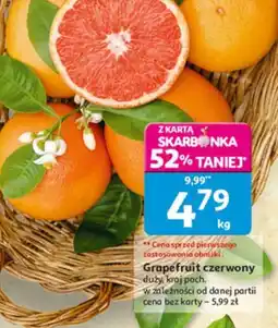 Auchan Grejpfrut czerwony oferta