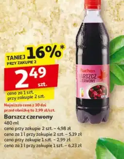 Auchan Barszcz czerwony oferta