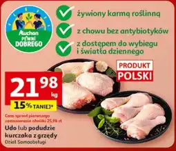 Auchan Udo lub podudzie kurczaka z grzędy oferta