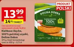 Auchan Kiełbasa śląska Dolina Dobra oferta
