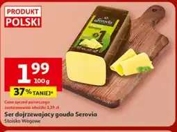 Auchan Ser dojrzewający gouda Serovia oferta