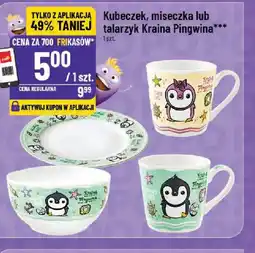 Polomarket Kubeczek, miseczka lub talerzyk Kraina Pingwina oferta