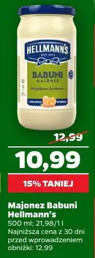 Netto Majonez Babuni Hellmann's oferta