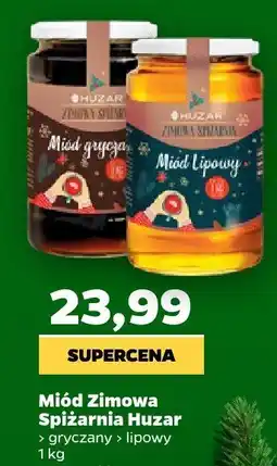 Netto Miód Zimowa Spiżarnia gryczany Huzar oferta