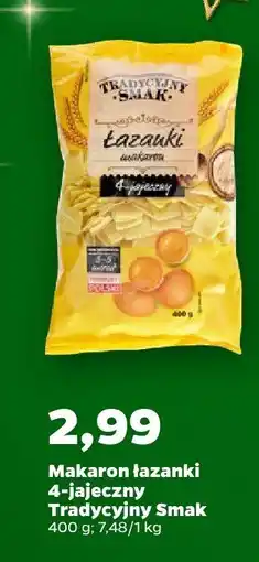 Netto Makaron łazanki 4-jajeczny Tradycyjny Smak oferta