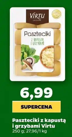 Netto Paszteciki z kapustą i grzybami Virtu oferta