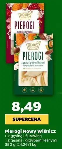 Netto Pierogi z gęsiną i grzybami leśnymi Nowy Wiśnicz oferta