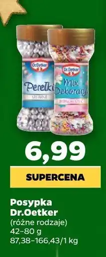 Netto Posypka, różne rodzaje Dr.Oetker oferta
