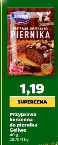 Netto Przyprawa Korzenna do piernika 40 g Gellwe oferta