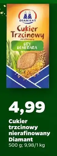 Netto Cukier trzcinowy nierafinowany 500 g Diamant oferta