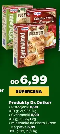 Netto Mieszanka na ciastka - Pistacianki Dr.Oetker oferta