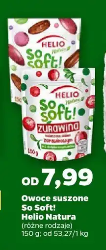 Netto Owoce suszone So Soft!, różne rodzaje Helio Natura oferta