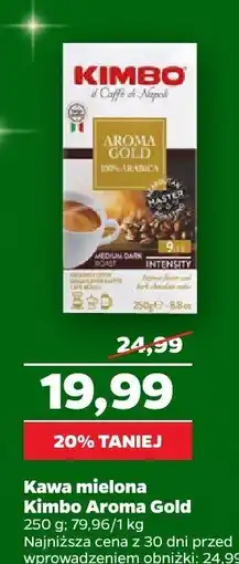 Netto Kawa mielona Aroma Gold 250 g Kimbo oferta