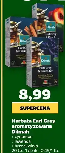 Netto Herbata Earl Grey aromatyzowana cynamon brzoskwinia 20tb. Dilmah oferta
