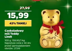 Netto Czekoladowy miś Teddy Lindt oferta
