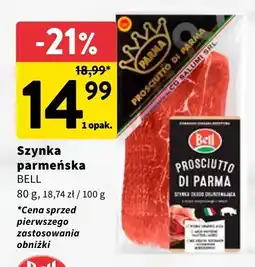 Intermarche Szynka parmeńska Bell oferta