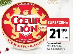 Intermarche Ser Camembert COEUR DE LION oferta