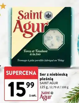 Intermarche Ser z niebieską pleśnią SAINT AGUR oferta