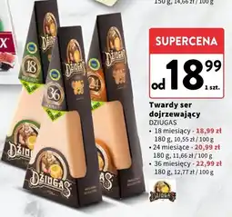 Intermarche Ser twardy dojrzewający DZIUGAS 36 miesięcy oferta