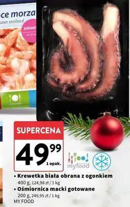 Intermarche Ośmiornica macki gotowane MY FOOD oferta