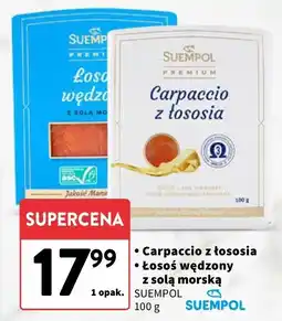 Intermarche Łosoś wędzony z solą morską SUEMPOL oferta