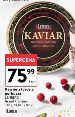 Intermarche Kawior z łososia gorbusza LEMBERG Grand Premium oferta