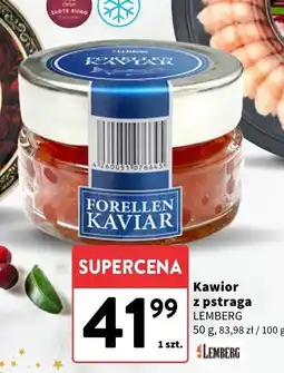 Intermarche Kawior z pstrąga LEMBERG oferta