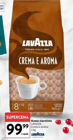 Intermarche Kawa ziarnista LAVAZZA Crema e aroma oferta
