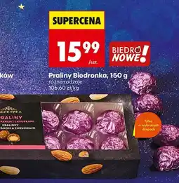 Biedronka Praliny 150 g (różne rodzaje) Biedronka oferta