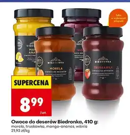Biedronka Owoce do deserów morela Biedronka oferta