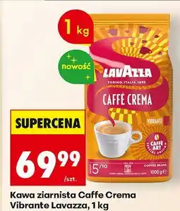 Biedronka Kawa ziarnista Caffe Crema Vibrante, 1kg Lavazza oferta