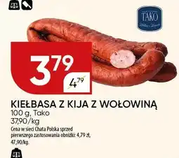 Chata Polska Kiełbasa z kija z wołowiną Tako oferta