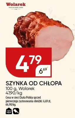 Chata Polska Szynka od chłopa Wolarek oferta