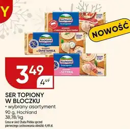 Chata Polska Ser topiony w bloczku wybrany asortyment Hochland oferta