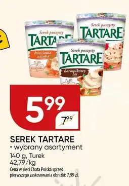 Chata Polska Serek Tartare wybrany asortyment oferta