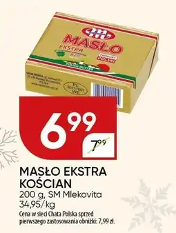Chata Polska Masło ekstra Kościan OSM Mlekovita oferta