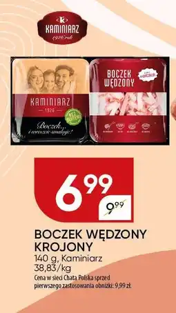 Chata Polska Boczek wędzony krojony Kaminiarz oferta
