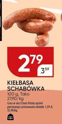 Chata Polska Kiełbasa schabówka Tako oferta