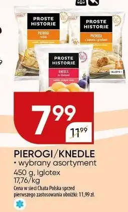 Chata Polska Pierogi/Knedle wybrany asortyment Iglotex oferta
