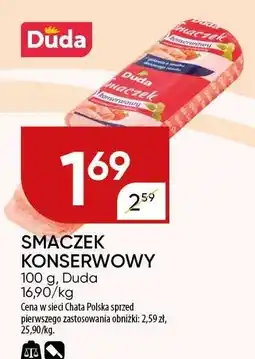 Chata Polska Smaczek konserwowy Duda oferta