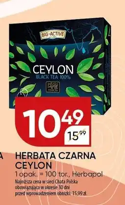 Chata Polska Herbata czarna Ceylon Herbapol oferta