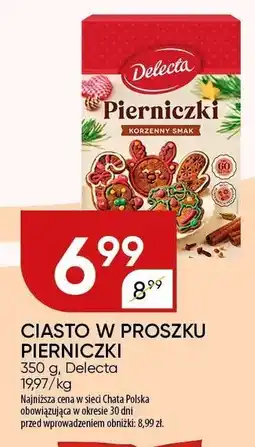 Chata Polska Ciasto w proszku pierniczki Delecta oferta