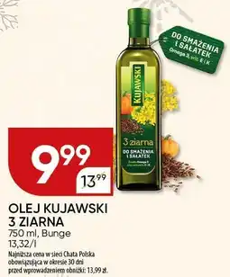 Chata Polska Olej kujawski 3 ziarna Bunge oferta