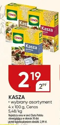 Chata Polska Kasza wybrany asortyment Cenos oferta
