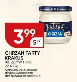 Chata Polska Chrzan tarty Krakus oferta